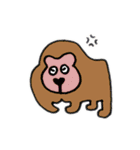 初めての手書きの動物（個別スタンプ：15）