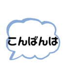 吹き出しスタンプです。（個別スタンプ：7）