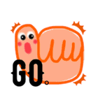 使えるイラスト、挨拶＆記号。（個別スタンプ：2）