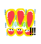 使えるイラスト、挨拶＆記号。（個別スタンプ：22）