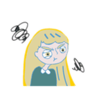 グリンピースになりかけたエリちゃん（個別スタンプ：4）