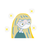 グリンピースになりかけたエリちゃん（個別スタンプ：6）