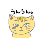 うれしいたのしい喜怒哀楽キャッツ（個別スタンプ：11）