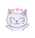うれしいたのしい喜怒哀楽キャッツ（個別スタンプ：40）
