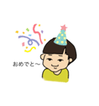 おかっぱん（個別スタンプ：4）