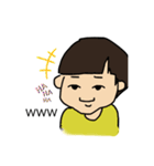 おかっぱん（個別スタンプ：34）