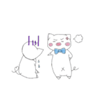 ブタさんカップル♡（個別スタンプ：8）