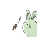 ウサギとネコのおめでとう（個別スタンプ：22）
