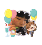 橋本莉子理玖スタンプ（個別スタンプ：30）