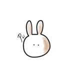 たいてい白いうさぎ2（個別スタンプ：2）