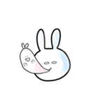たいてい白いうさぎ2（個別スタンプ：4）
