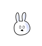 たいてい白いうさぎ2（個別スタンプ：9）