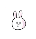 たいてい白いうさぎ2（個別スタンプ：10）