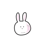 たいてい白いうさぎ2（個別スタンプ：14）