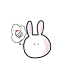 たいてい白いうさぎ2（個別スタンプ：20）