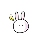 たいてい白いうさぎ2（個別スタンプ：21）