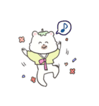 ホッキョクグマトミー（個別スタンプ：21）