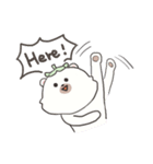ホッキョクグマトミー（個別スタンプ：24）