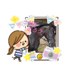 クオーターホースエリーのツブヤキ！（個別スタンプ：10）