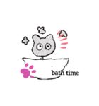 挨拶＆バスタイム（個別スタンプ：1）