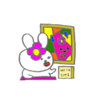 うさかぞくの毎日（個別スタンプ：10）