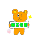 クマ＆ロボスタンプ～その2～（個別スタンプ：1）