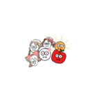 食いしばりfriends（個別スタンプ：16）