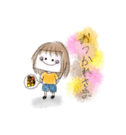 ぶきっちょちゃん(使える)（個別スタンプ：16）