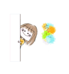 ぶきっちょちゃん(使える)（個別スタンプ：23）