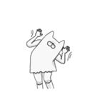 謎人間。（個別スタンプ：11）