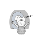謎人間。（個別スタンプ：23）