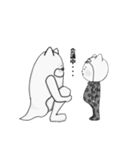 謎人間。（個別スタンプ：33）