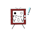 レトロテレビくん（個別スタンプ：5）