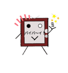 レトロテレビくん（個別スタンプ：13）
