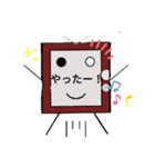 レトロテレビくん（個別スタンプ：18）