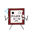 レトロテレビくん（個別スタンプ：19）