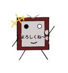 レトロテレビくん（個別スタンプ：33）