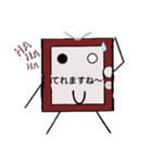レトロテレビくん（個別スタンプ：34）