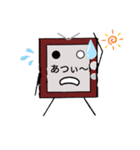 レトロテレビくん（個別スタンプ：36）