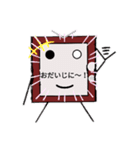レトロテレビくん（個別スタンプ：39）