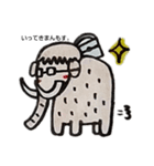 手書き感すごくありありスタンプ。（個別スタンプ：8）