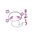 シロヘビちゃん（個別スタンプ：3）