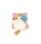 ねこにかつおぶし（個別スタンプ：9）