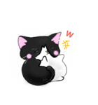 ねこにかつおぶし（個別スタンプ：10）