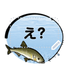 淡水魚のメッセージスタンプ 1（個別スタンプ：7）