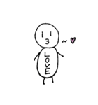 まる。 誰でも使える（個別スタンプ：3）