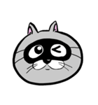 アイマスクをつけた猫（個別スタンプ：9）