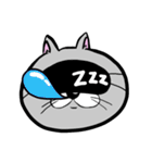アイマスクをつけた猫（個別スタンプ：19）