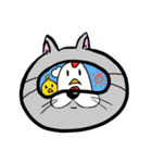 アイマスクをつけた猫（個別スタンプ：20）