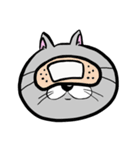 アイマスクをつけた猫（個別スタンプ：22）